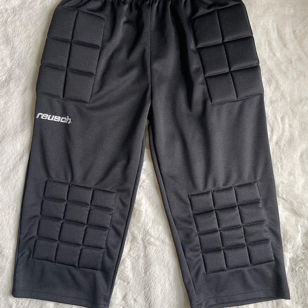 Reusch Men's Black Padded Goalkeeper Sweatpants